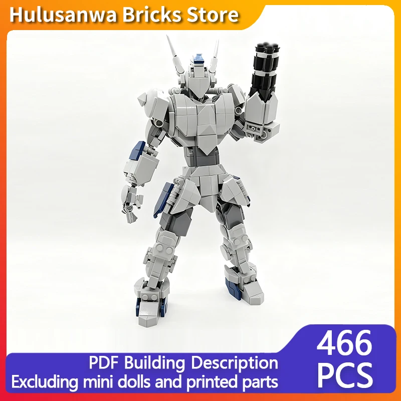 

Agile Mecha Robot Model MOC Building Bricks War Equipment Modular Technology Gifts Holiday Assemble Children Toys Suit