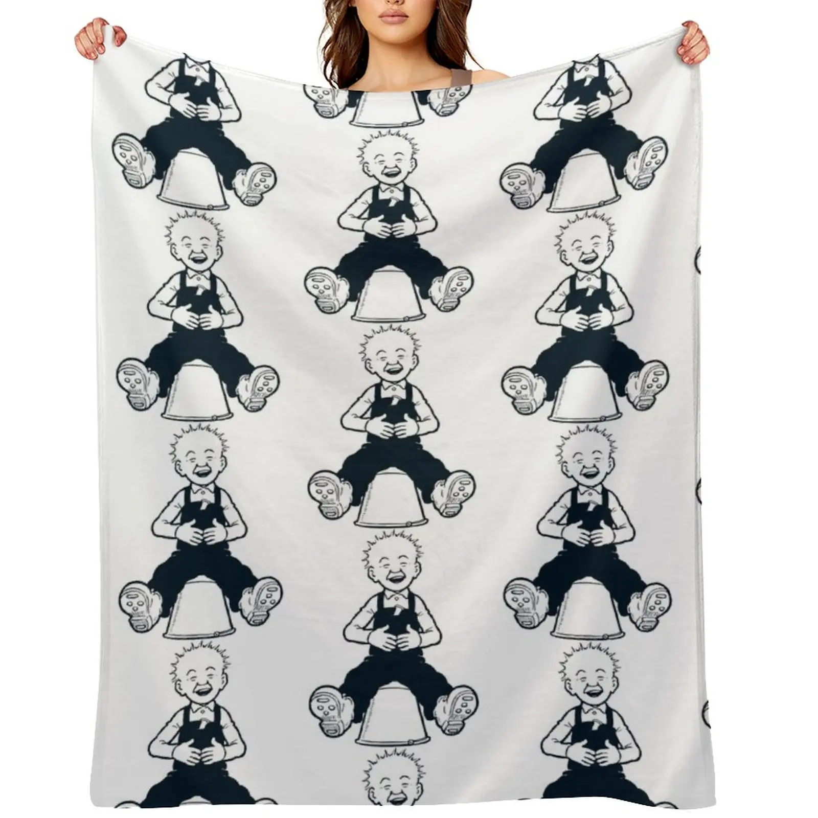 

Oor Wullie, Scottish, Sunday Post Throw Blanket Luxury Thicken Designers Shaggy Luxury Blankets