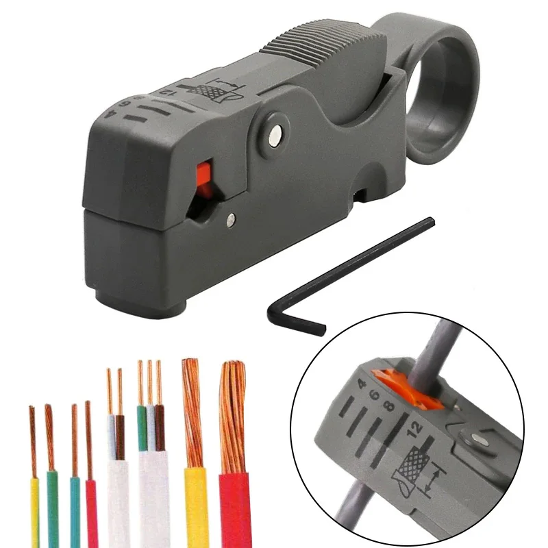 

Automatic Cable cutting machine wire stripping pliers with hexagonal wrench tool pliers
