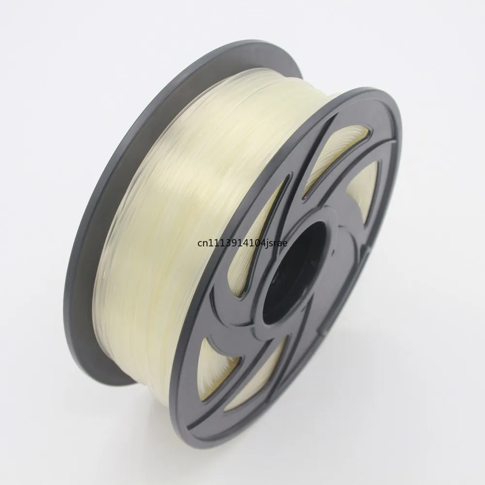 1kg Spool TPU Flexible 3D Printing Filament 1.75mm Soft Rubber Consumable Material for FDM 3D Printer DIY Craft Model
