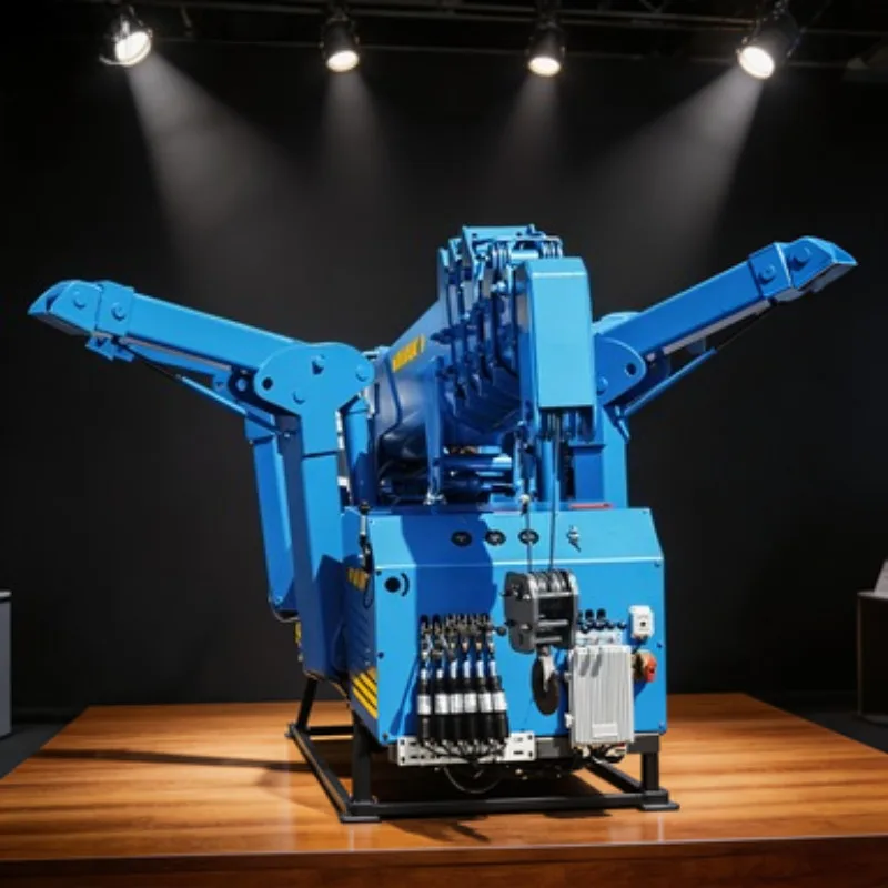 For Warehouse Material Loading Diesel Electric Spider Crane Crawler Crane 4 Ton Telescopic Boom Hydraulic Work Use