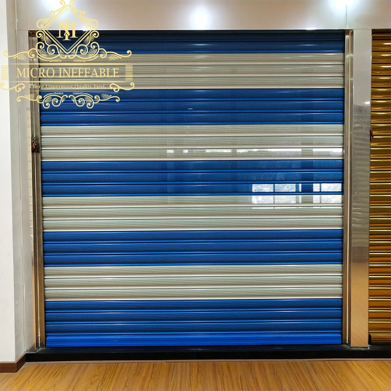 Excellence Quality Roller Shutter Durable Vertical Roll Down Colorful And Strong Proof Hurricane Garage Doors