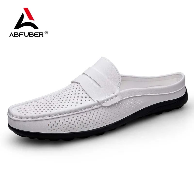 Comfty Men Slippers Summer Eco-friendly Flip Flop Casual Non-slip Shoes Men Loafers Slip on Outdoor Wading Shoes