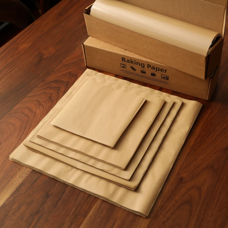 

200pcs Parchment Paper Baking Paper Square Precut Non-Stick Grilling Food Packaging Oven Air Fryer Steaming Bread Cake Cookie