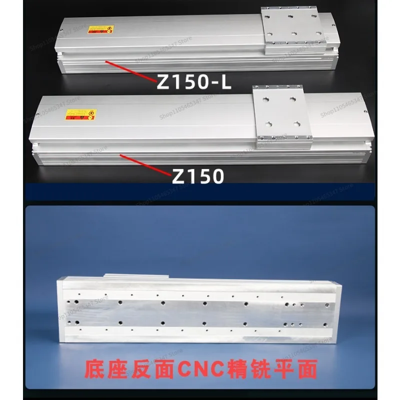 For Dustproof Enclosed Electric Slide Module Linear Guide Rail XY Cross 2010 Ball Screw 150mm Precision Z150