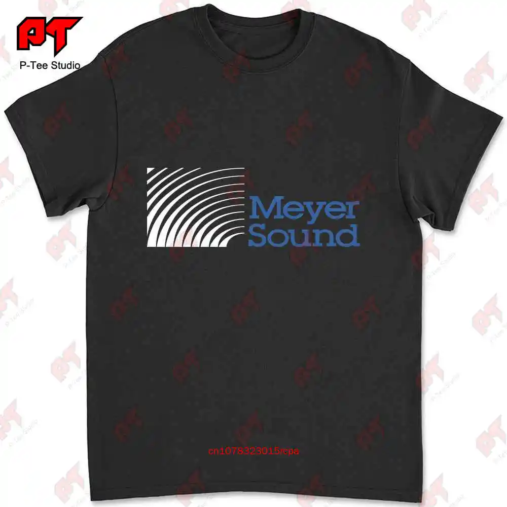 New Men'S T Shirt Meyer Sound Thinking Logo Usa Size Women'S UDFD