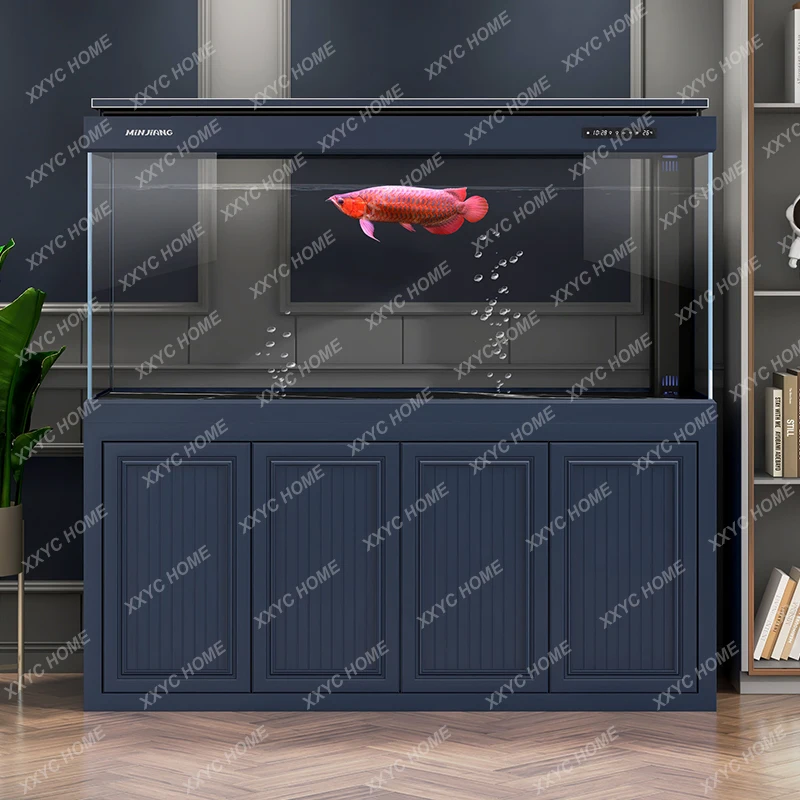 Minjiang Fish Tank Professional Dragon Fish Tank Living Room Home