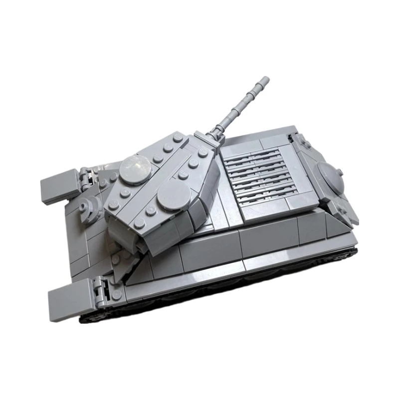 

603pcs MOCT-34/76 Tank Model Building Block Set Military Vehicle DIY Assembly Blocks Boys Collection Birthday Gift Home Display