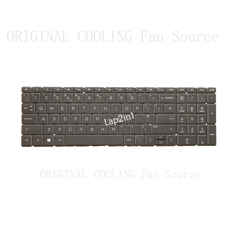 R+  New For HP Pavilion Gaming 15-CX000 15-cx0001na UK Backlit Keyboard V162602NS1