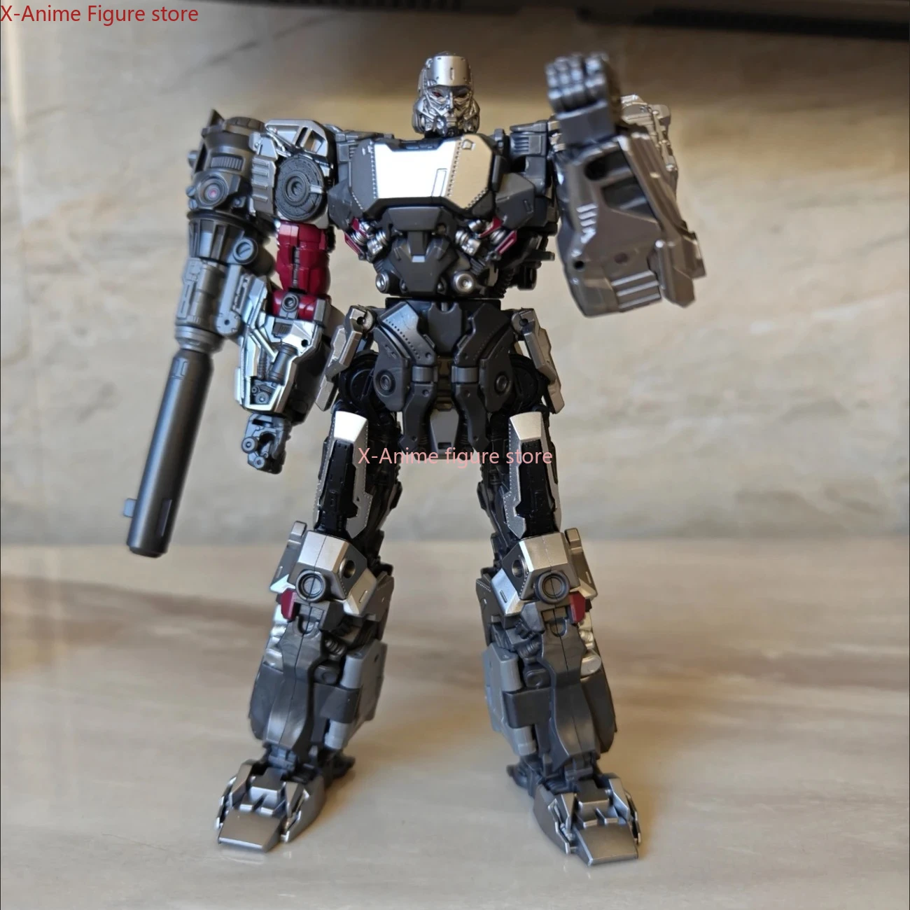 

In Stock Transformation Toys Tank Aircraft Megatron 4-change Anime Action Figures Deformable Robot Model Boys Gift Collection