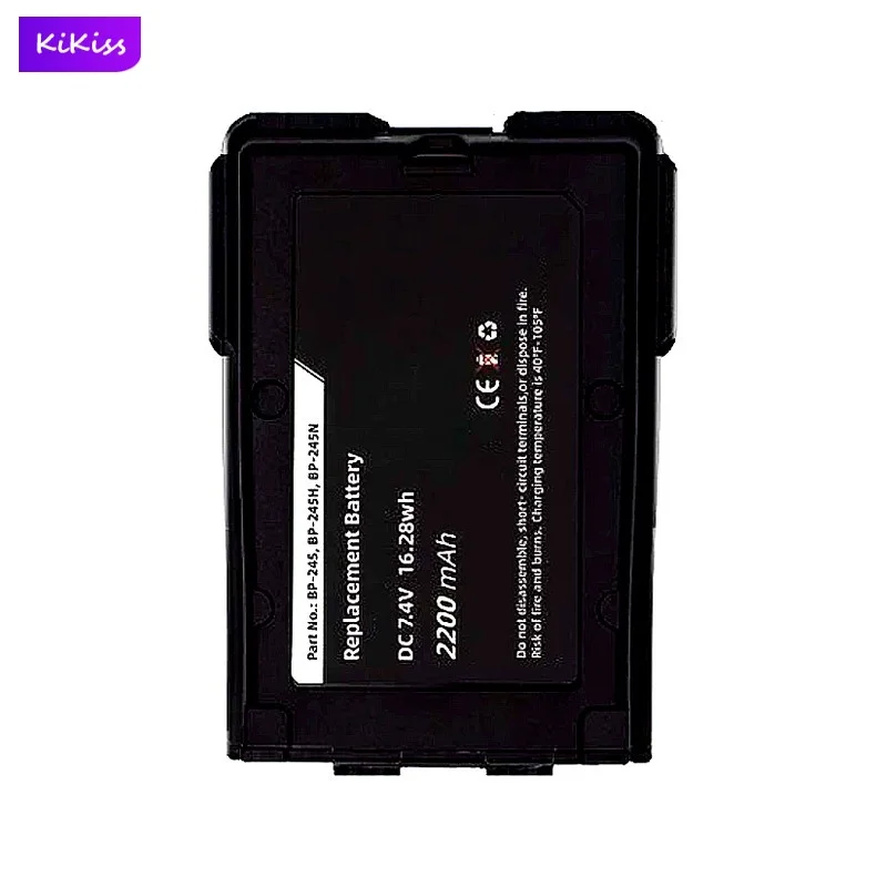 BP-245 BP-245H BP-245N Two - Way Vhf Radio Device Battery For Icom IC-M71 IC-M72 IC-M73 Two Way VHF Radios 1900mAh
