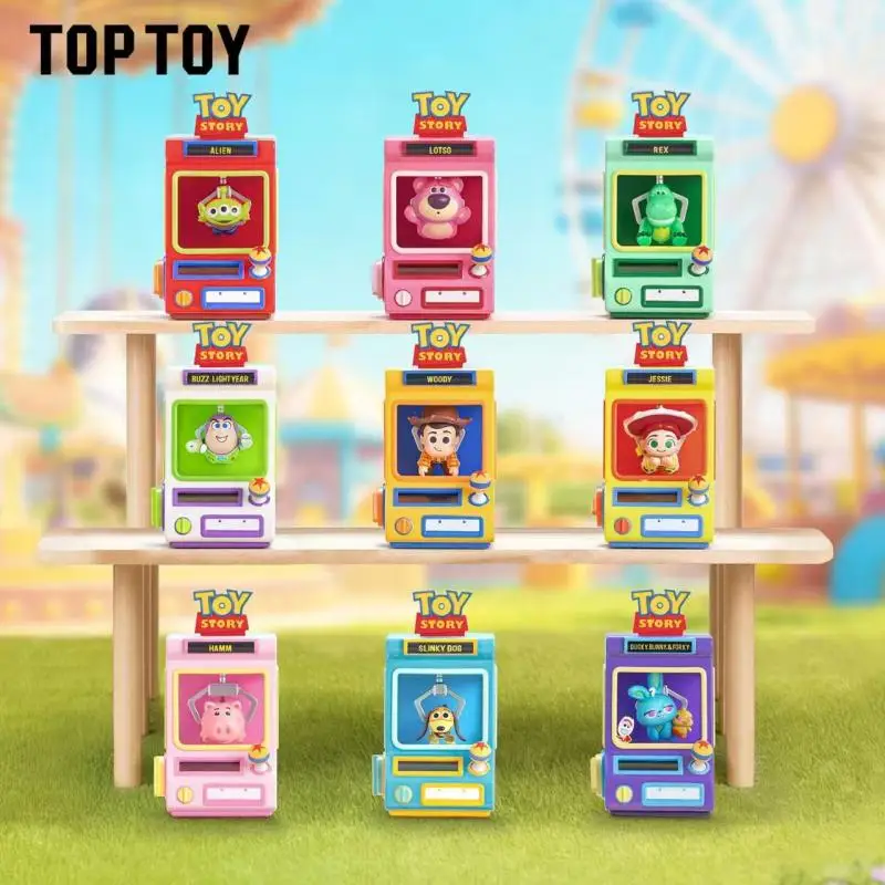 

TOPTOY Toy Story Doll Machine Series Blind Box Mobile Doll Handmade Decoration Ornament, Birthday Surprise Gift