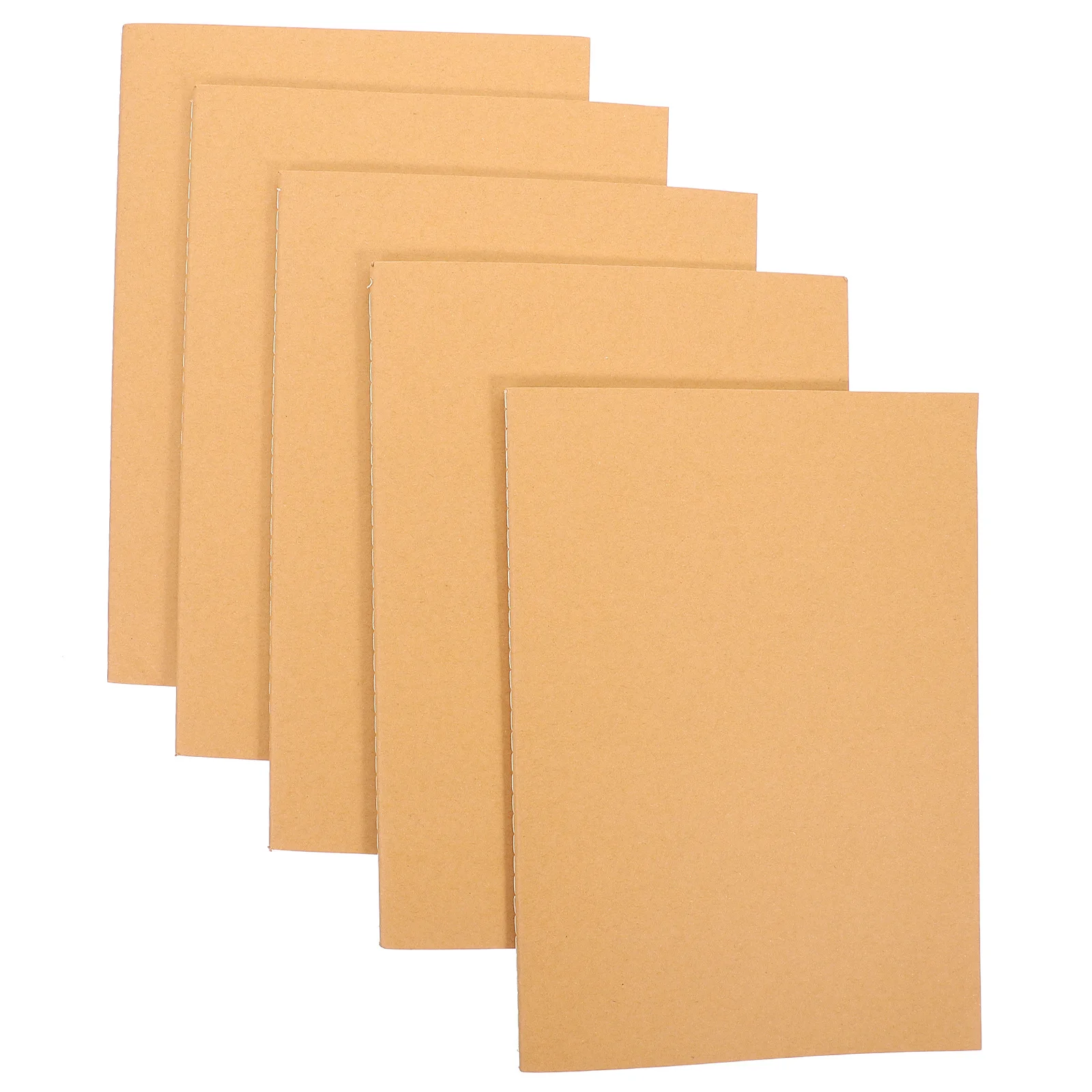 

5Pcs Sketch Books Simple Style Blank Notebook for Students Drawing Painting Art Supplies Portable Lightweight Sketchbooks