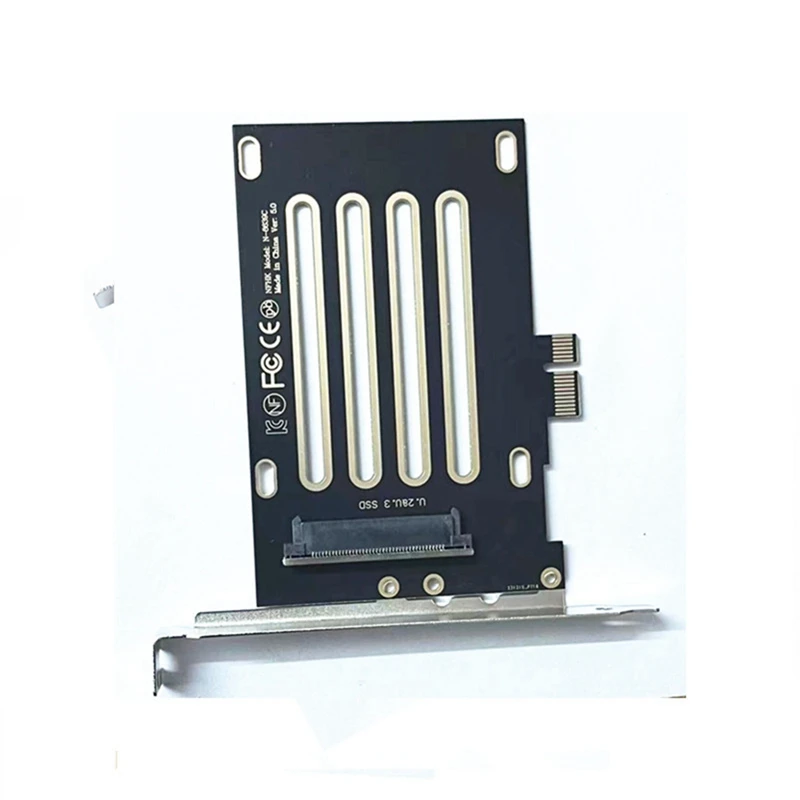 SFF-8639 U.2 U.3 к PCIE 3.0 4.0 X1 слот адаптера PCIEX1 Многофункциональный модуль адаптера PCB