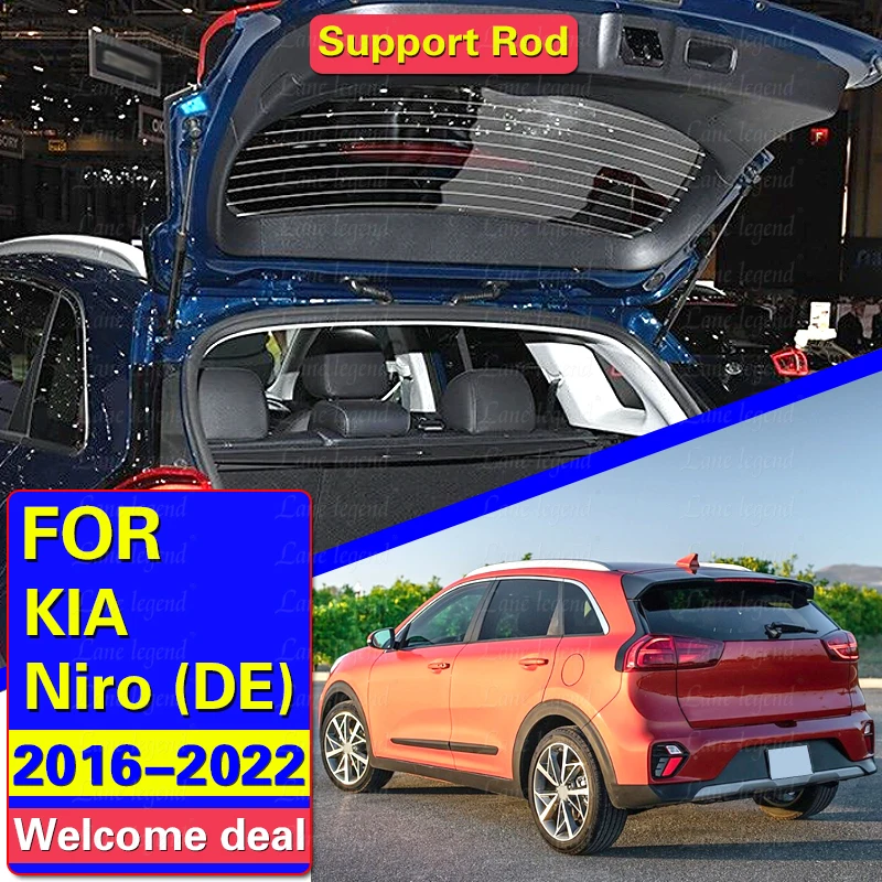 Trunk Struts for Kia Niro (DE) SUV 2016-2022 Rear Tailgate Boot Lift Supports Hydraulic Rod Gas Springs Shock Absorbers