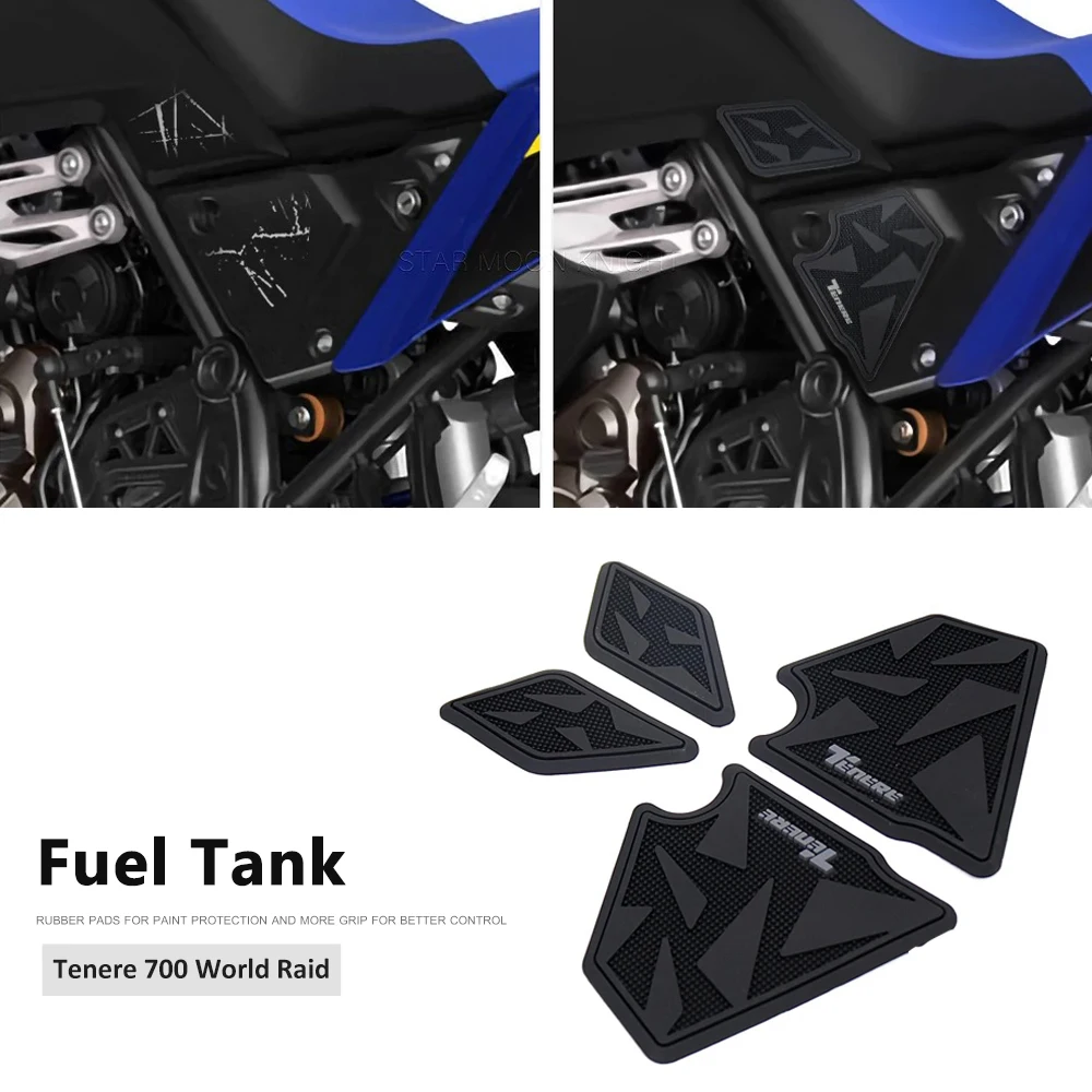 

Защитная накладка на бак для мотоцикла Yamaha Tenere 700 World Raid 2022-2025, водонепроницаемая, наклейки