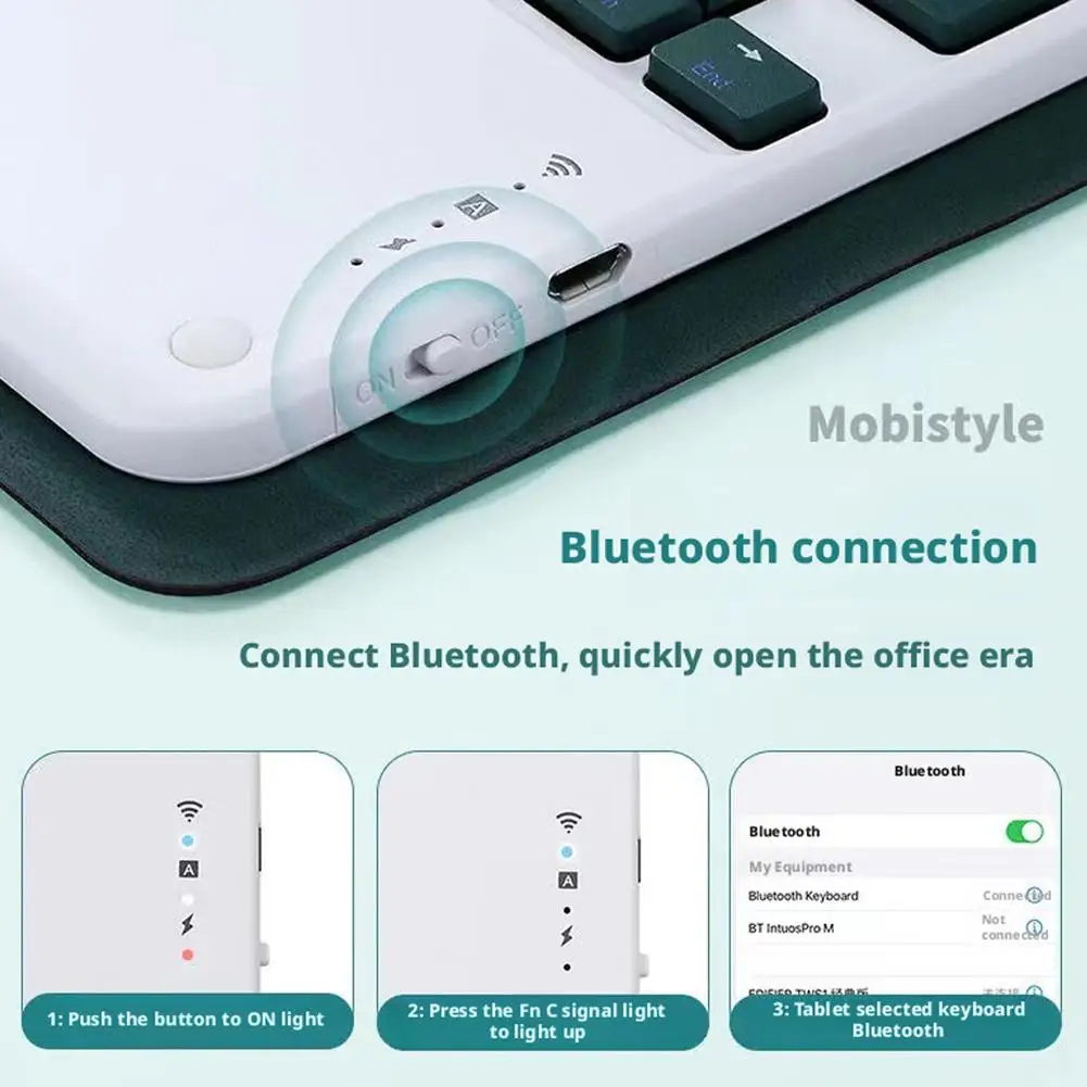 حافظة حماية للوحة المفاتيح لهاتف Xiaomi Pad 2 Pro 12.1 بوصة 2025 قابلة للطي مع غطاء تابلت للنوم التلقائي 12.1 بوصة #4