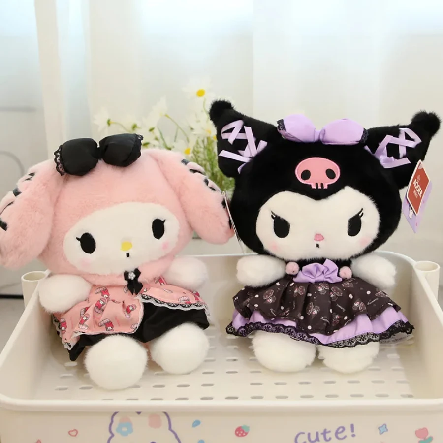 

Sanrio милая фотография Hellokitty Kuromi Melody Cinnamoroll плюшевые игрушки праздничный подарок Homdecor мягкие куклы