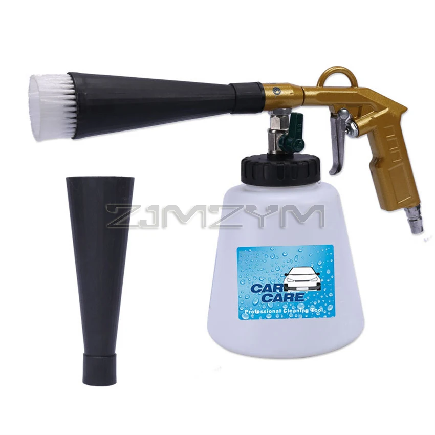 Tornado Pneumatic Air Foam Gun High Pressure Car Wash Interior Deep Cleaning Pneumatic Dust Gun for Tornador Detailing Tool