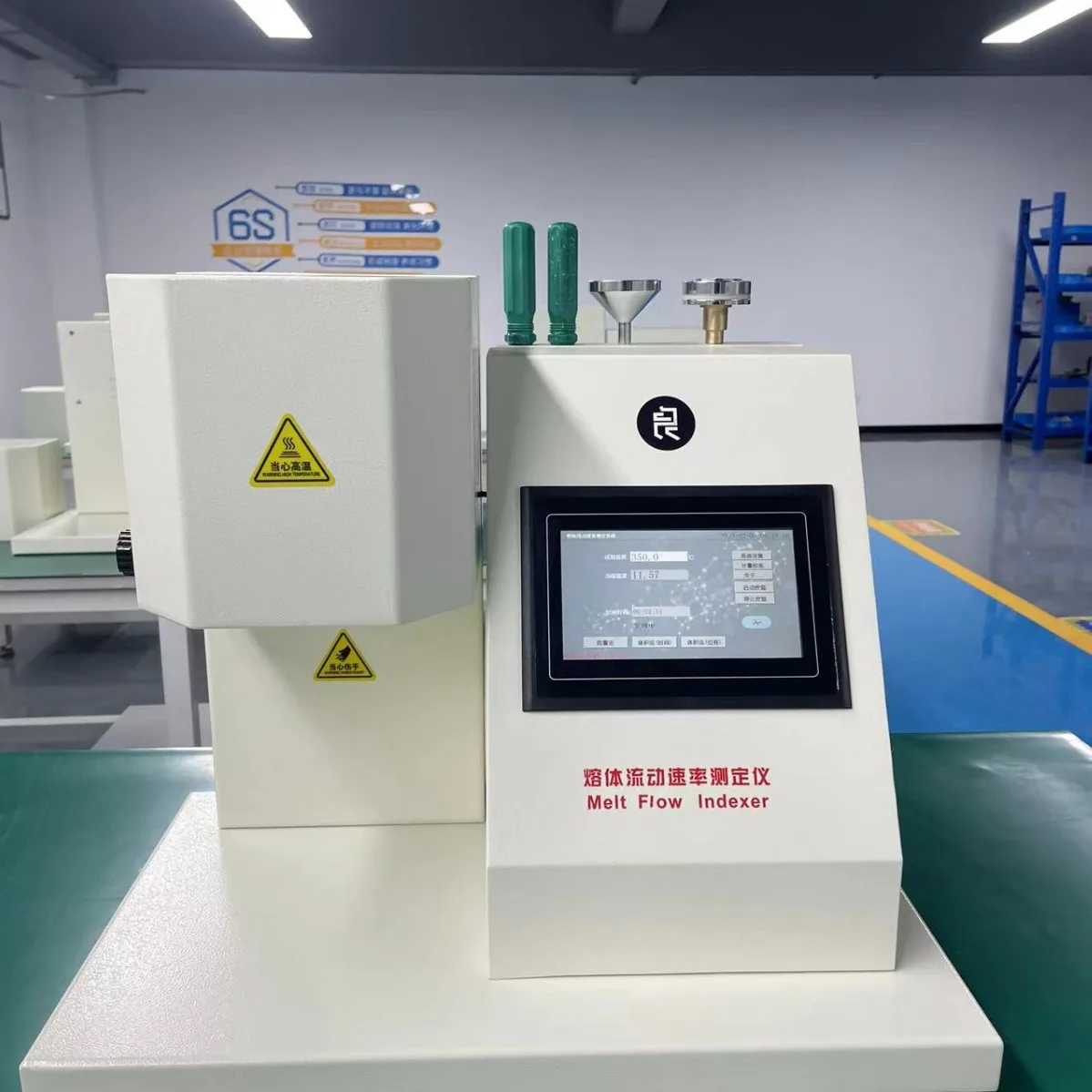 Suzhou melt index meter manufacturer, touch screen can connect to computer quality method volumetric method melt index meter!