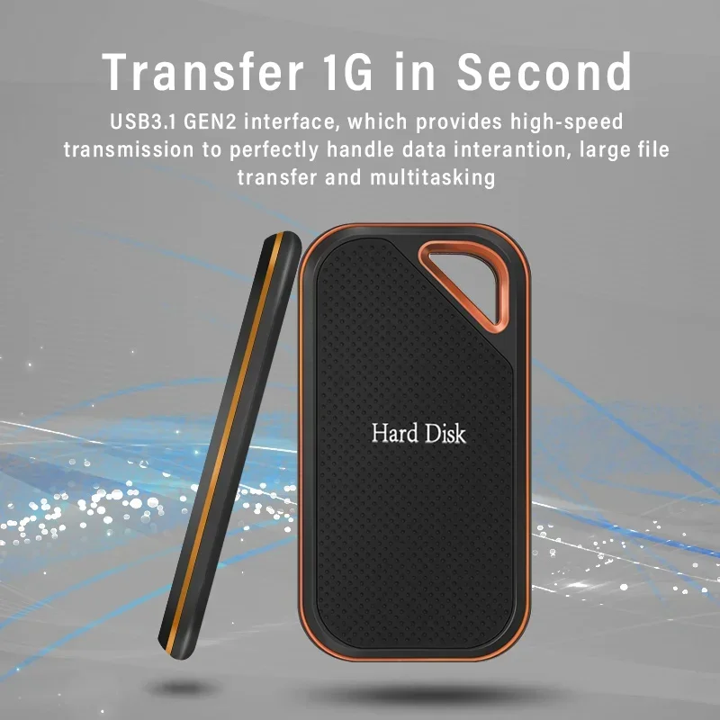 Portable E81 SSD 1tb Hard Drive 2tb High Speed Hard Disk External disk M.2 Memory USB Storage for PC Notebook Desktop Computer