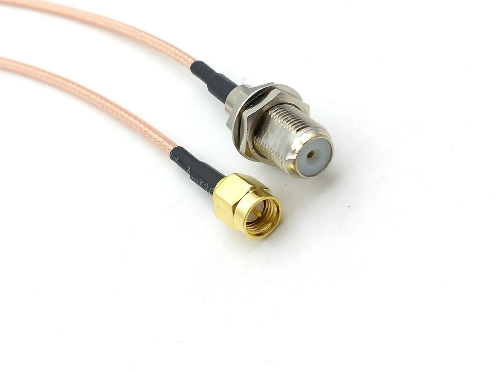 Imagem -04 - Conector Feminino tipo f Conector Fêmea para Sma Macho Rg316 100 Peças