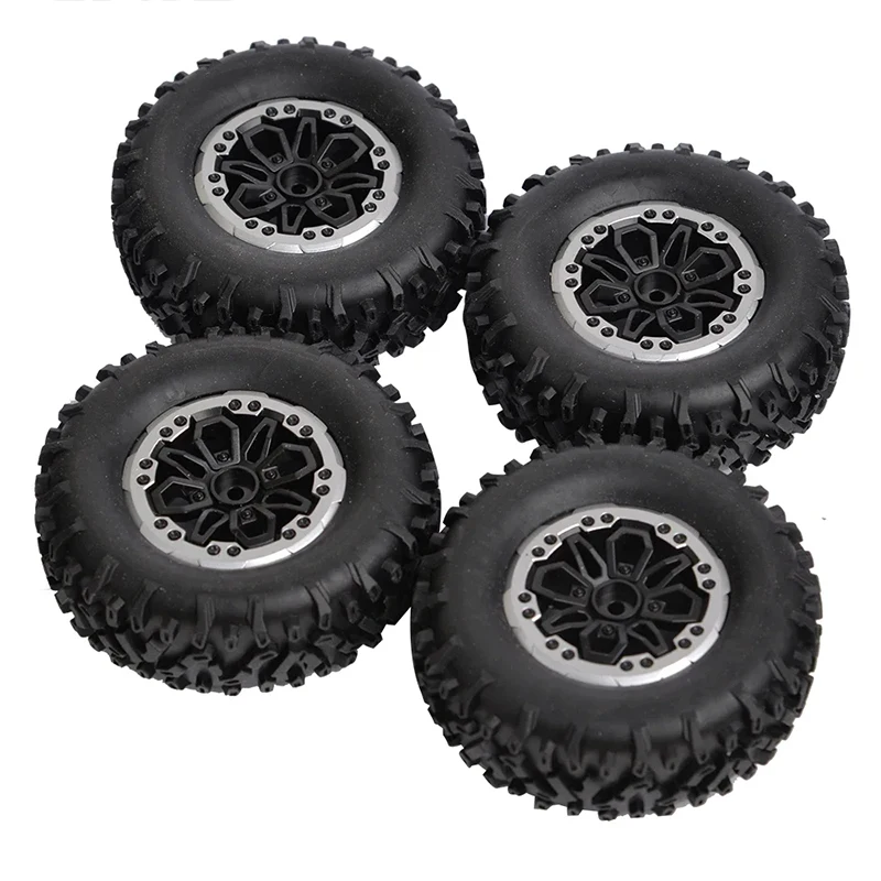 4 Stück 64mm Weiche Reifen für MN D90 MN98 MN99S WPL C14 C24 C34 B14 B24 LDRC P06 LD1297 LD1299 RC Auto Upgrade-Teile Zubehör – Detail 3