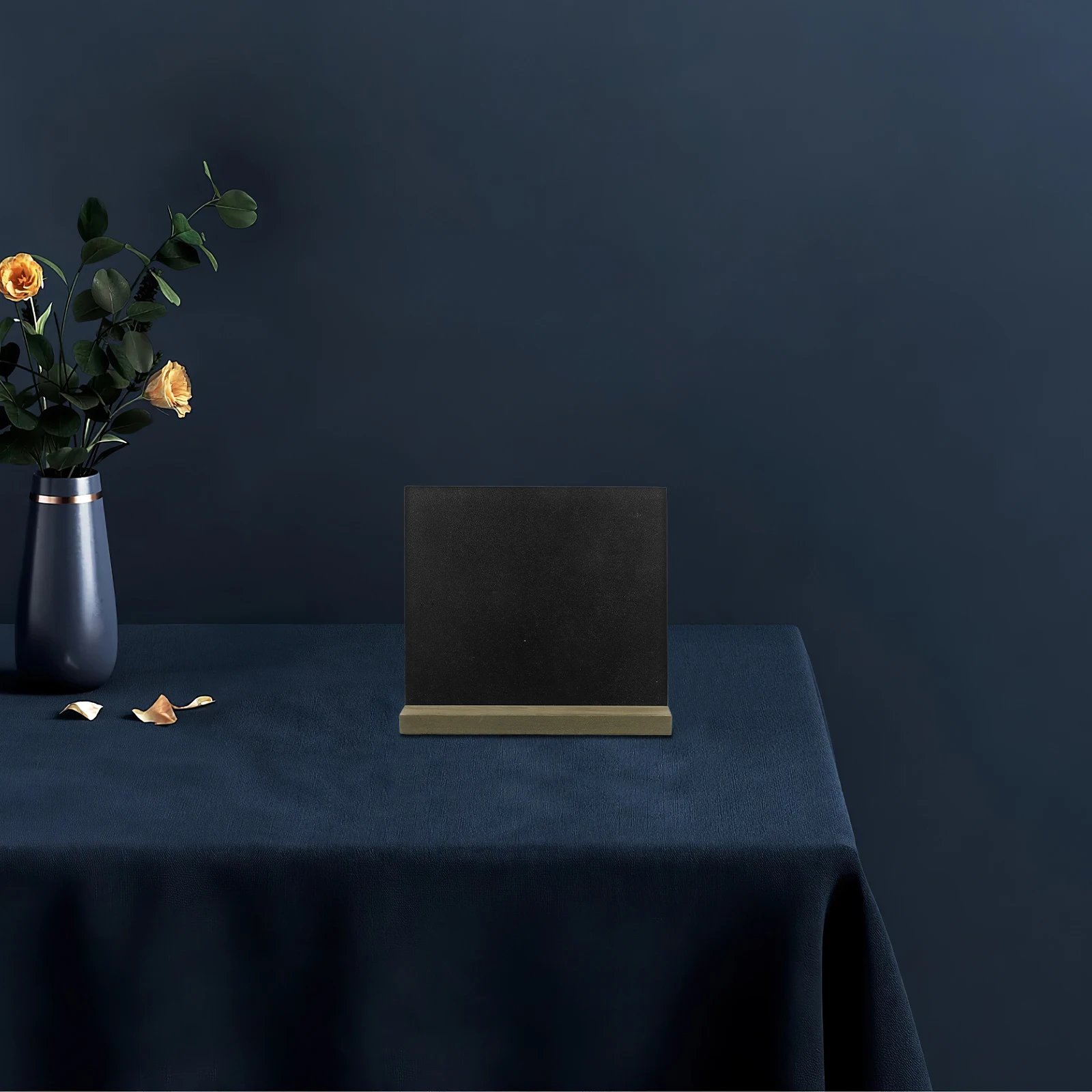 

2pcs 2 Retro Blackboard Double Sided Desk Sign Creative Wood Chalkboard Message Board Ornaments Mini Letter Board Accessories