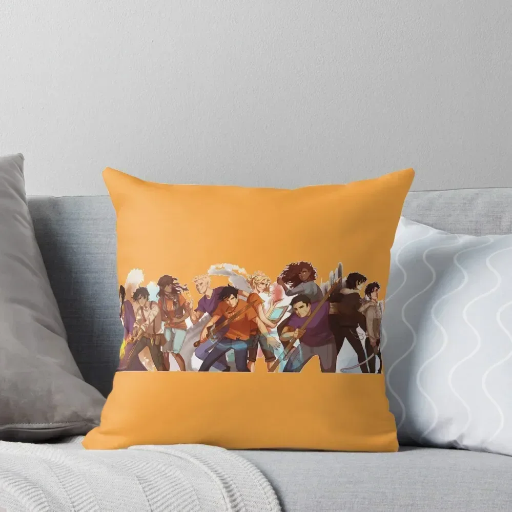 

percy jackson-Heroes of Olympus Throw Pillow Throw Pillow Couch Cushions Sitting Cushion pillow