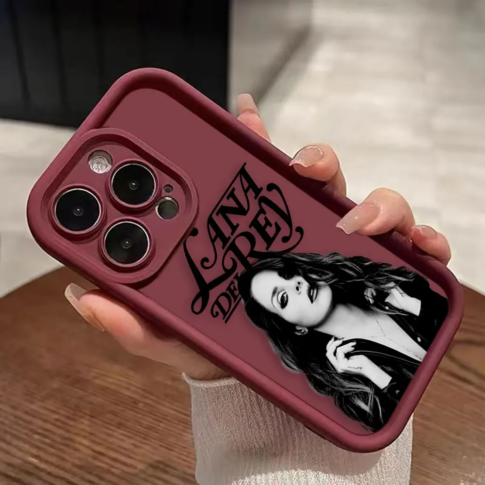 Hot Singer L-Lana Del R-Rey Luxtury Phone Case For VIVO V11I V15 V20 V23 V25 V27 V27E V29 V30 X60 X70 X80 90 X100 PRO 5G Case