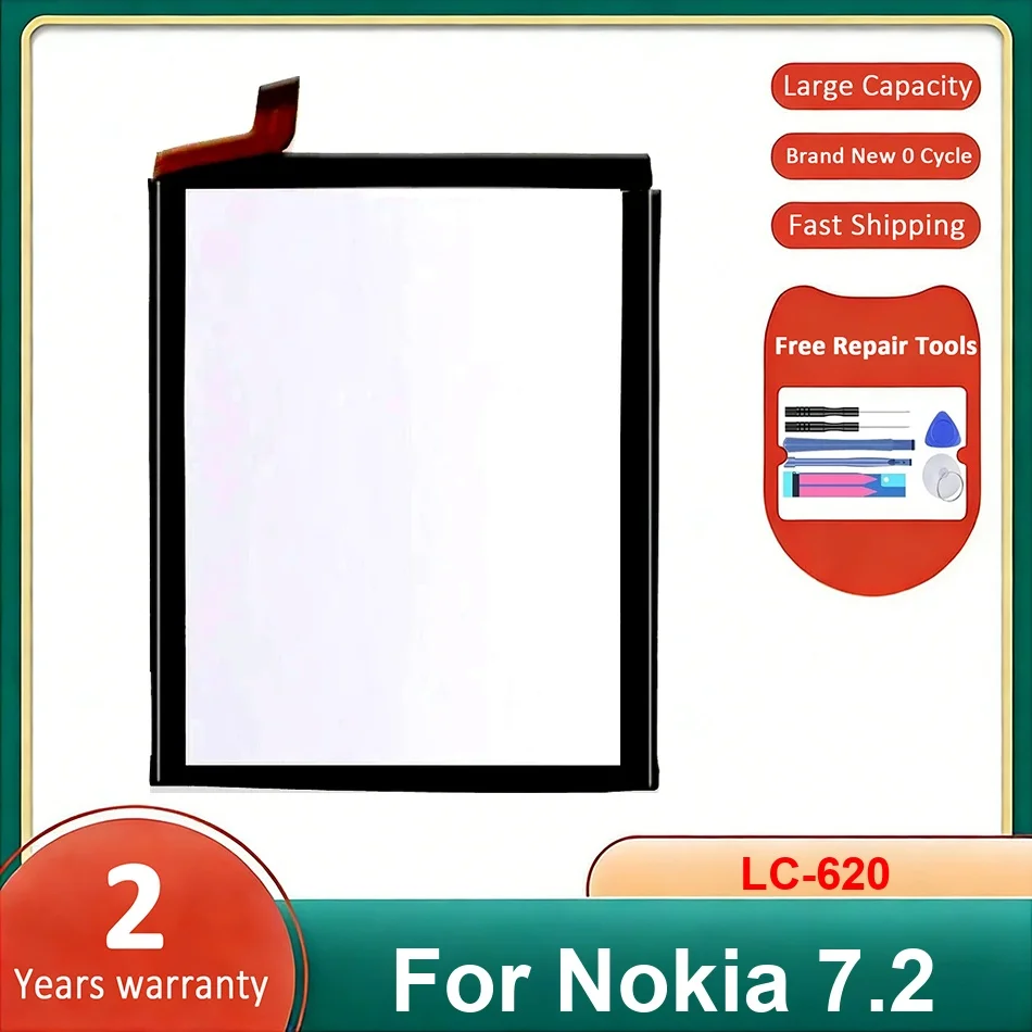 

Аккумулятор для мобильного телефона LC-620 для Nokia 7.2, перезаряжаемые батареи