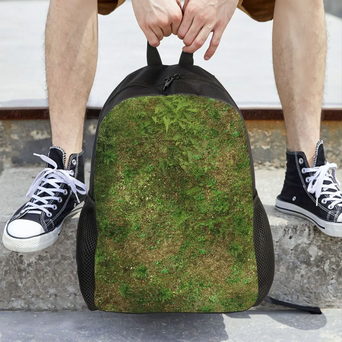

Рюкзак Grass Battlemat, рюкзак большой емкости, детская сумка для книг, школьная сумка, сумки на плечо для мужчин и женщин