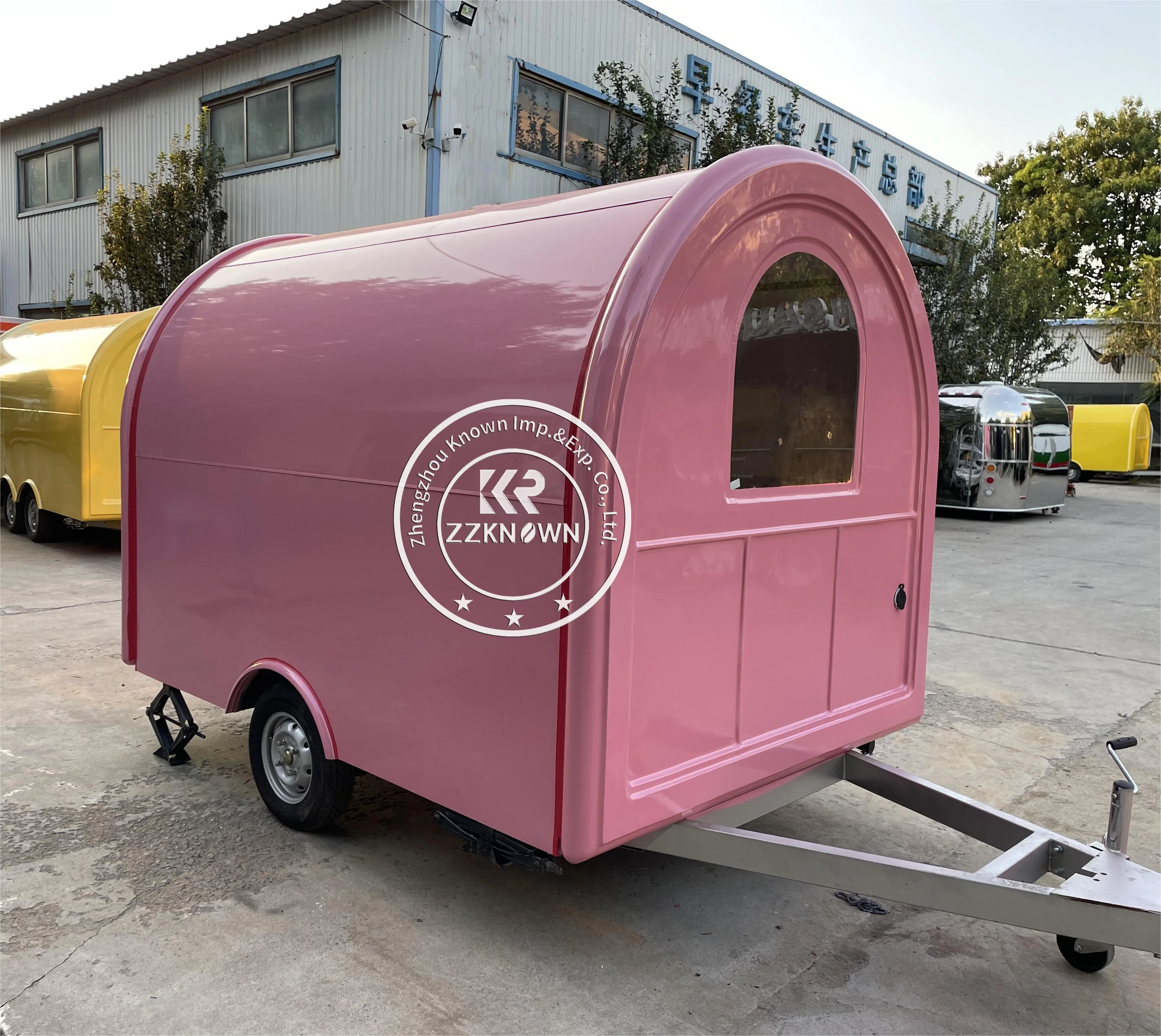 متعددة الوظائف القهوة الغذاء مقطورة عربة الغذاء الآيس كريم البسيطة تقديم الطعام شاحنة الولايات المتحدة الأمريكية القياسية المهنية CE و DOT المعتمدة