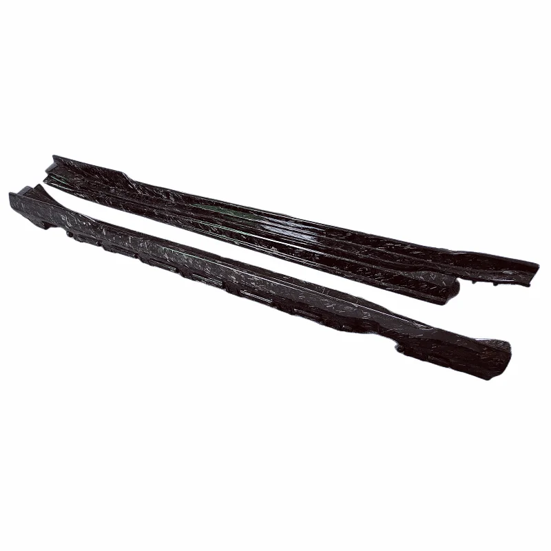 

Forged Carbon Fiber M-style Side Skirts for Porsche Taycan Body Kit Front Bumper Edge Rear Diffuser air Knife Spoiler