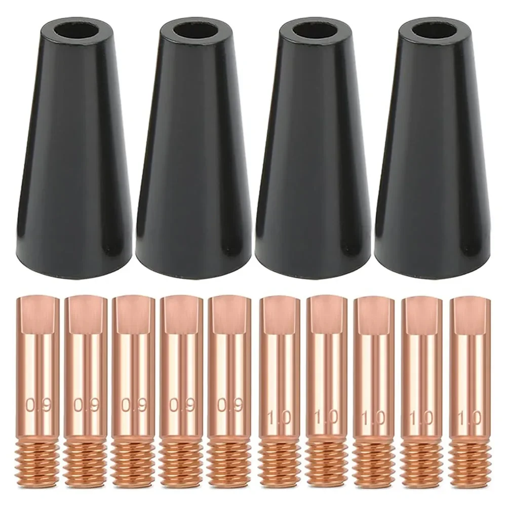 

MIG Welding Tips Flux Core Kit Metal Fabrication Compatible With MIG Welding Torches Compatible With 14AK Heat Resistant Design