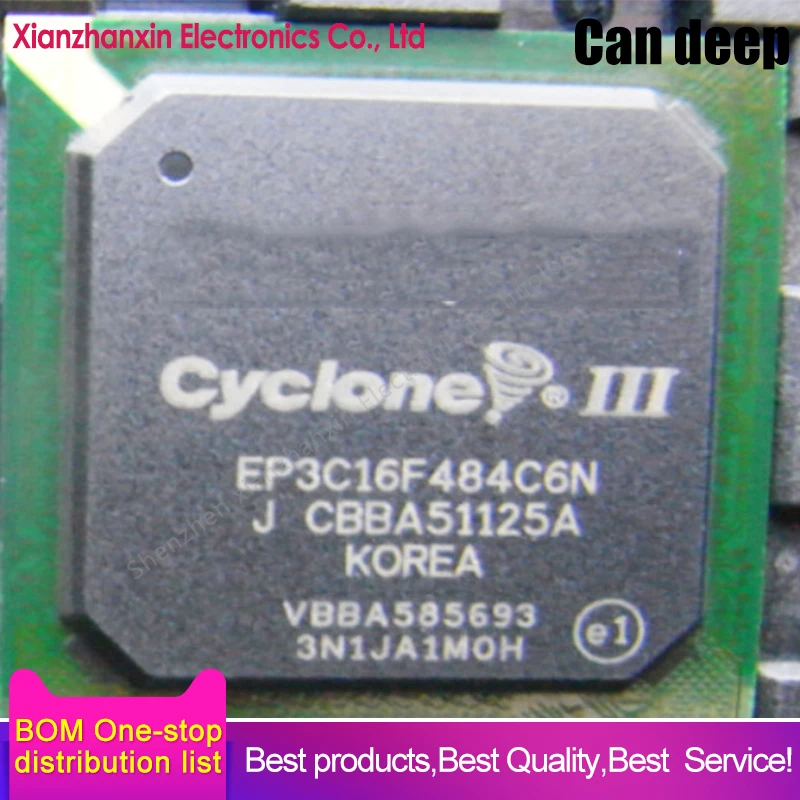 1PCS/LOT EP3C16F484C6N EP3C16F484 C6N C8N I7N C8N BGA484 Programmable processor chip