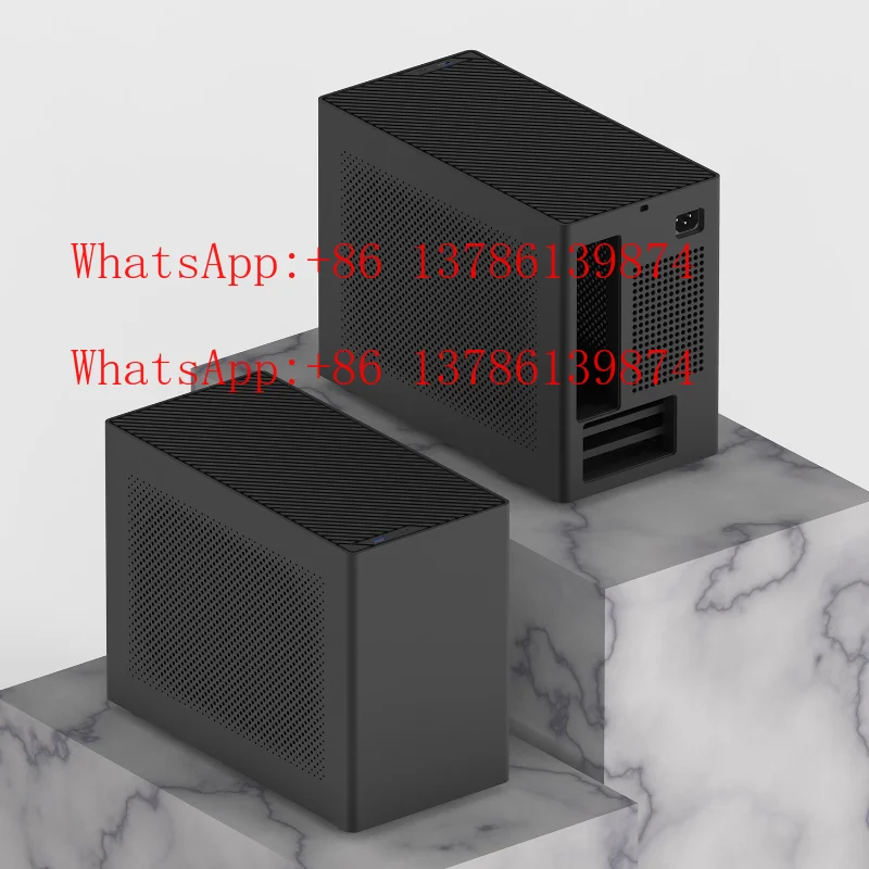 Z13 Compact Water Cooled ITX Case - Aluminum Alloy Integrated Molding Mini Computer Chassis