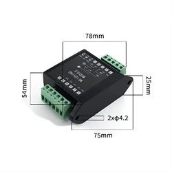 Load Cell Amplifier Weighing Sensor Transmitter Output 4-20mA 0-5V RS485 communication