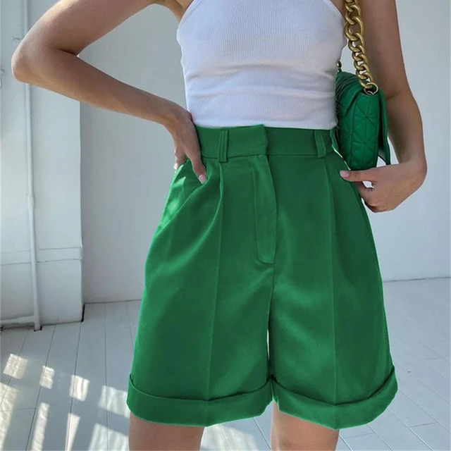 Short Trousers Ladies Short Pants Female Comfy Casual Simple Pockets Short Pants Shorts AliExpress