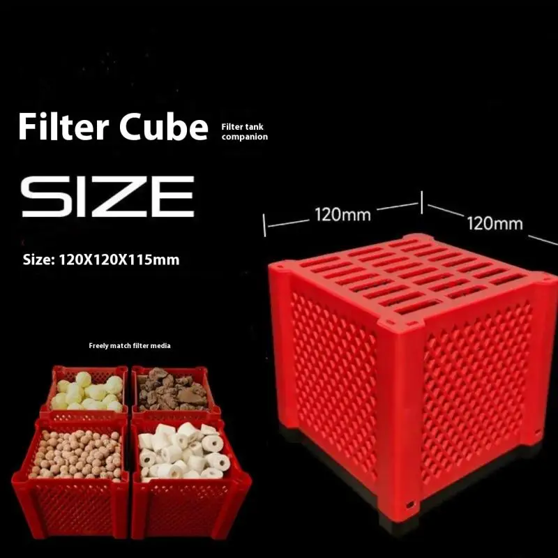 Aquarium Water Filter Cube Deodorant Water Purifier Ultra Strong Filtration Purification Cube Aquarium Filter Activated Carbon