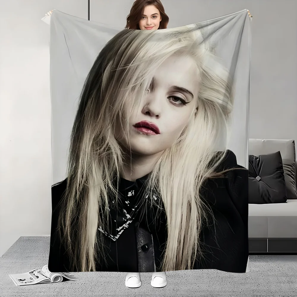 تصميم بطانية Sky Ferreira Night Time My Time خفيف الوزن للنوم والقيلولة وغرفة المعيشة والمكتب والأريكة وجميع المواسم