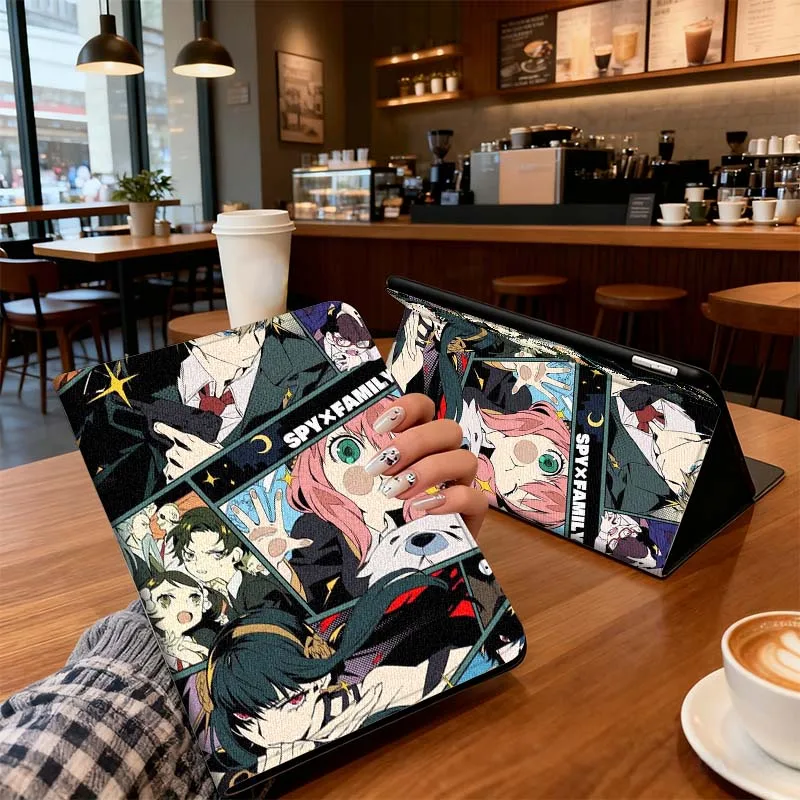 

Cartoon SPY x FAMILY Comics Tablet Case For Honor Tab Magic Pad GT GT2 6 X8 V7 V8 X9 8 9 13 X8a X9a Pro 10 12.1 12.5 Inch
