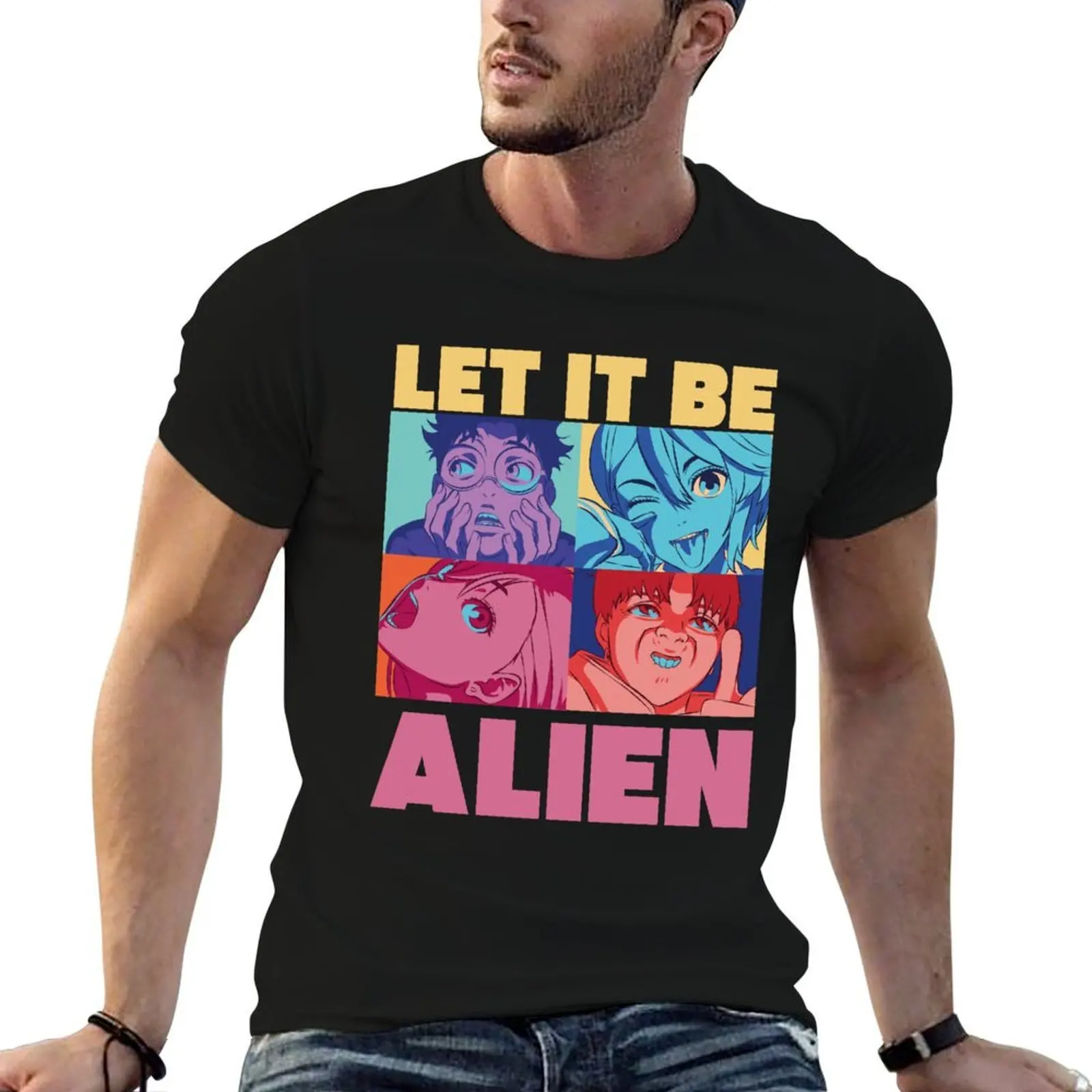 

DANDADAN: LET IT BE ALIEN T-Shirt printed t shirts for man t shirt custom print T-Shirt