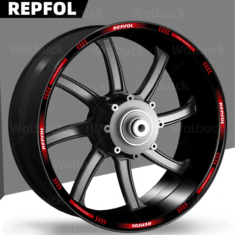 

Motorcycle Wheel Sticker Reflective Rim Strips Decal Accessories For CBR600/1000RR CBR650R CBR500R CBR300R CBR250R