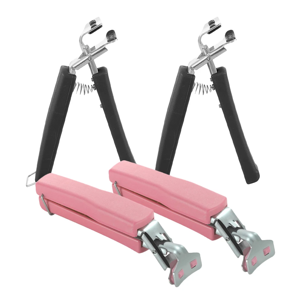 

4 Pcs Anti scalding Clip Hot Plate Gripper Pizza Pan Stainless Steel Tableware Camping Kitchen Bowl Dishes Lifter