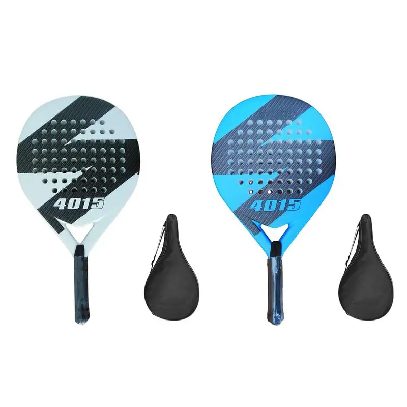 

Beachs Tennis Racket Carbon Fiber With EVA Memory Foam Core Tennis Paddles Carbon Fiber With EVA Memory Foam Core Portable