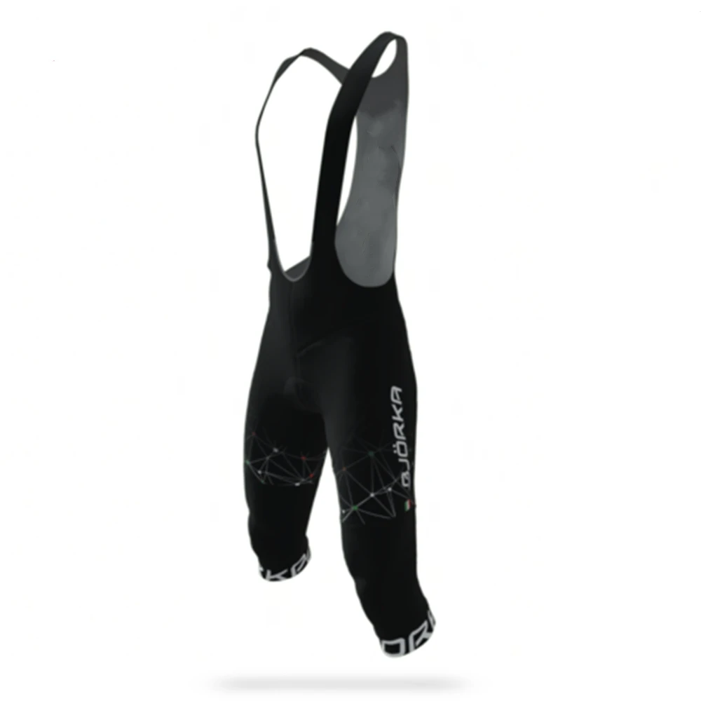 BJORKA Ciclismo-Collants de protection pour hommes, pantalons de course de vélo de route vtt, noir, printemps, automne, 3/4