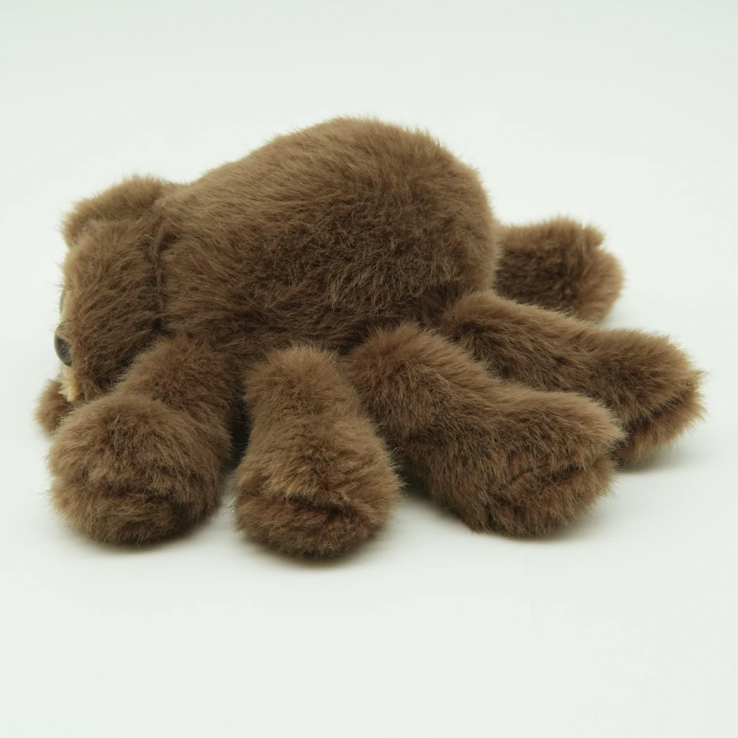 TreasuringU Braune Spinnen-Plüschtiere Niedliche Kleine Spinnen Stoffpuppe Cartoon-Tiere Plüsch-Schlüsselanhänger Kinder Halloween Geschenke – Detail 7