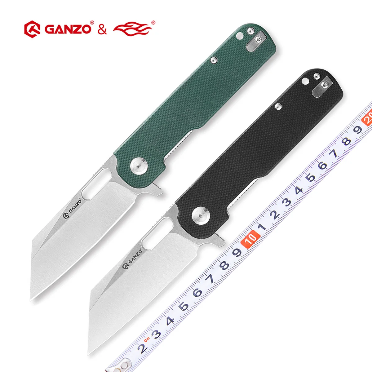 +-60HRC Ganzo FBknife G770 D2 blade G10 Handle Folding knife Survival tool Pocket Knife tactical outdoor camping tool