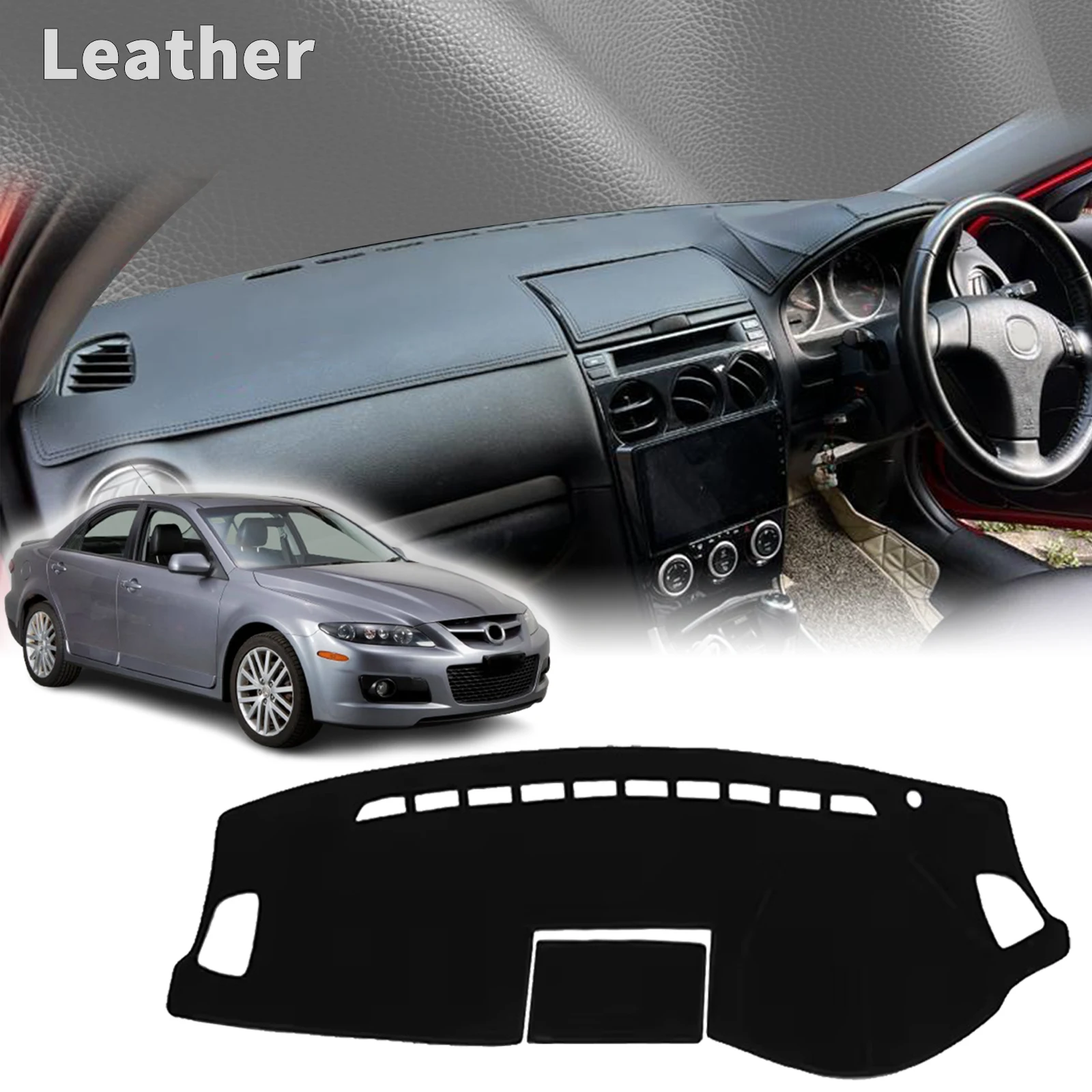 

fit for Mazda 6 2002 2003 200-2008 Atenza Mazda6 Car Accessories Dashmat Protective Carpet Dashboard Cover Pad DashMat Sunshade